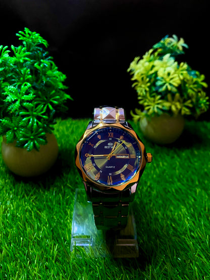 BestWin Royal Blue Chain Watch