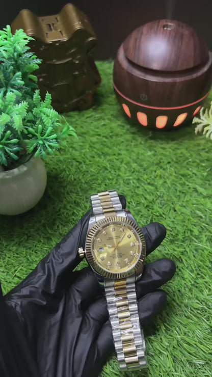 Rolex Premium Watch – Two Tone Gold Edition